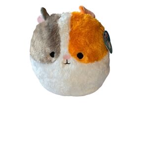 Squishmallow Fuzz-A-Mallows Everett The Hamster Plush Toy 12" NWT